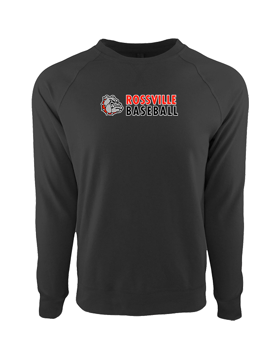 Rossville Dawgs 9U Baseball Basic - Crewneck Sweatshirt
