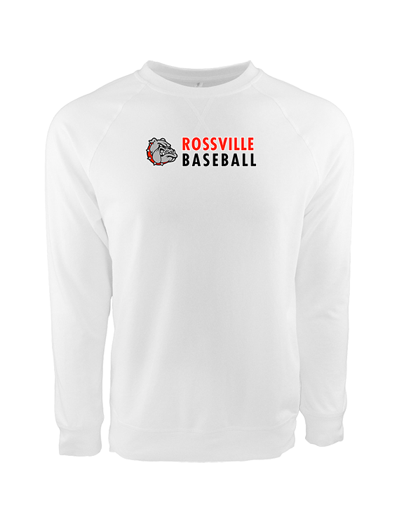 Rossville Dawgs 9U Baseball Basic - Crewneck Sweatshirt