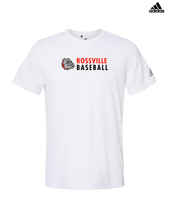 Rossville Dawgs 9U Baseball Basic - Mens Adidas Performance Shirt