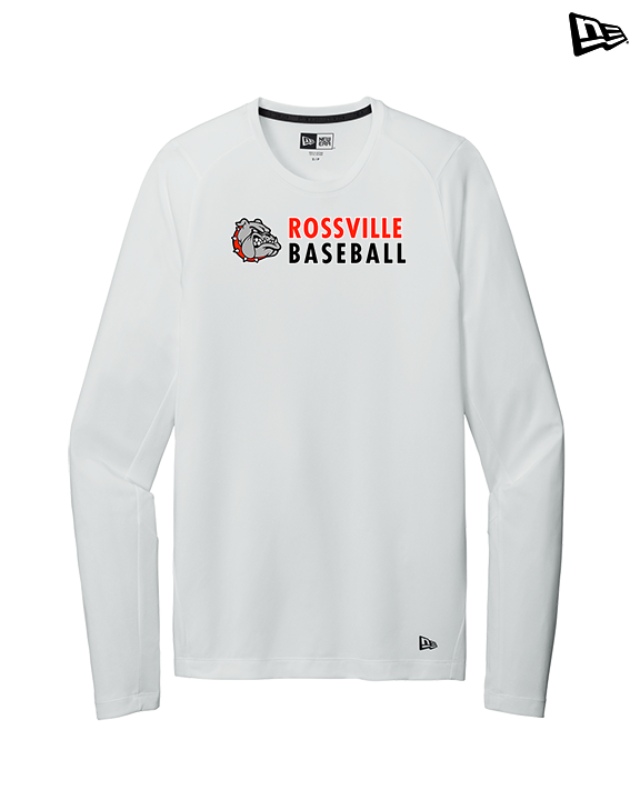 Rossville Dawgs 9U Baseball Basic - New Era Performance Long Sleeve