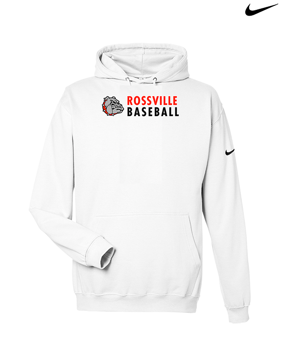 Rossville Dawgs 9U Baseball Basic - Nike Club Fleece Hoodie