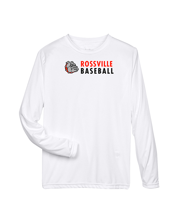 Rossville Dawgs 9U Baseball Basic - Performance Longsleeve