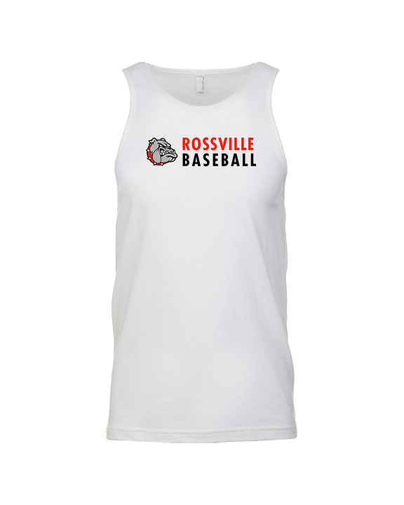 Rossville Dawgs 9U Baseball Basic - Tank Top