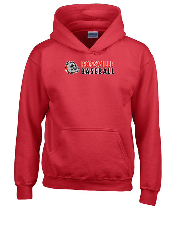 Rossville Dawgs 9U Baseball Basic - Unisex Hoodie