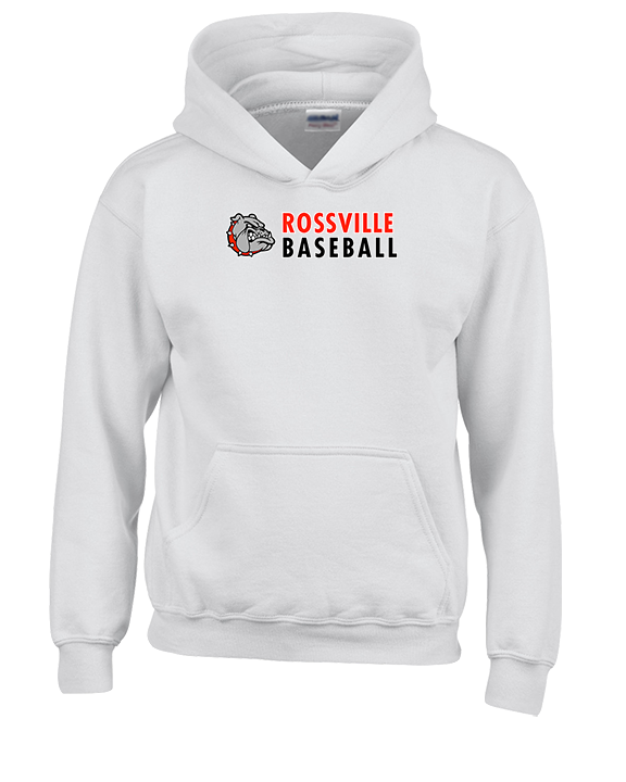 Rossville Dawgs 9U Baseball Basic - Unisex Hoodie