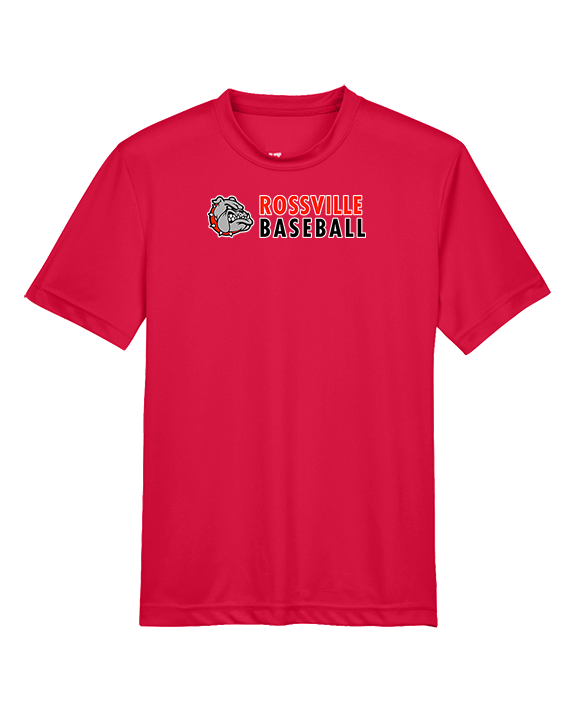 Rossville Dawgs 9U Baseball Basic - Youth Performance Shirt