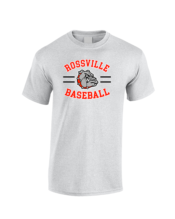 Rossville Dawgs 9U Baseball Curve - Cotton T-Shirt