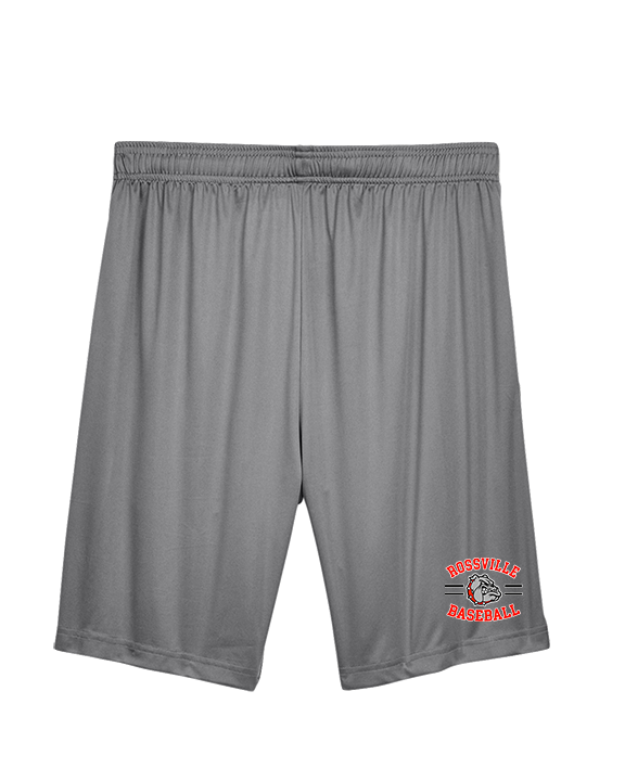 Rossville Dawgs 9U Baseball Curve - Mens Training Shorts with Pockets