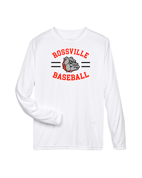 Rossville Dawgs 9U Baseball Curve - Performance Longsleeve