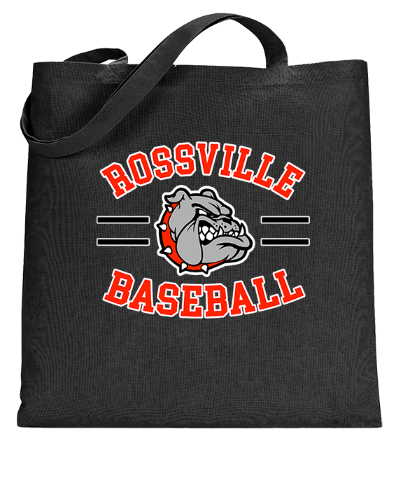 Rossville Dawgs 9U Baseball Curve - Tote