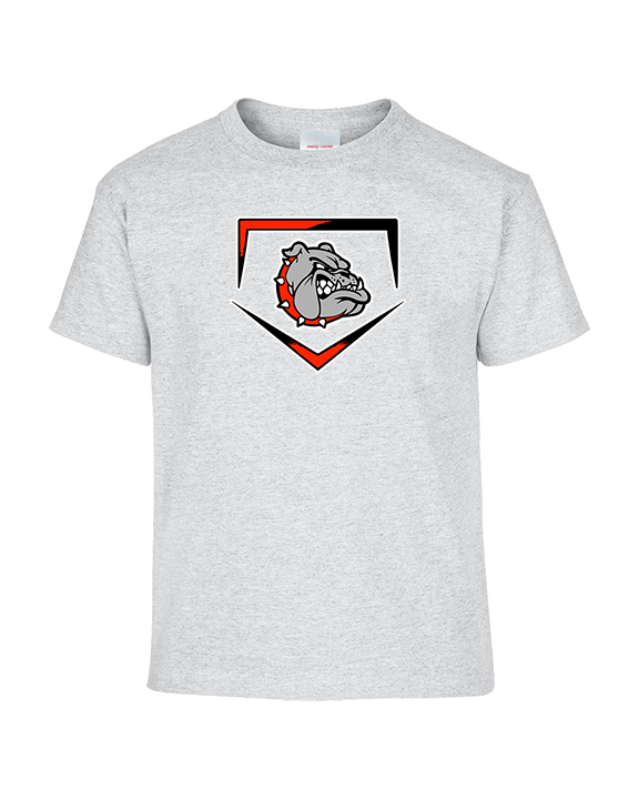 Rossville Dawgs 9U Baseball Plate - Youth Shirt