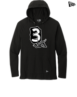 Rowan Club Wrestling Logo 01 - New Era Tri-Blend Hoodie