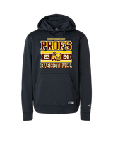 Rowan University Basketball Stamp - Oakley Performance Hoodie