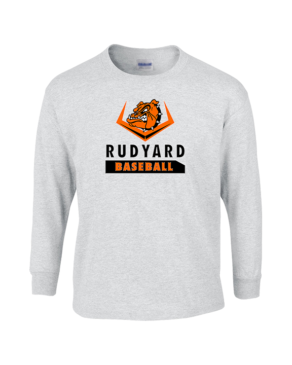 Rudyard HS Baseball Baseball - Cotton Longsleeve