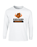 Rudyard HS Baseball Baseball - Cotton Longsleeve