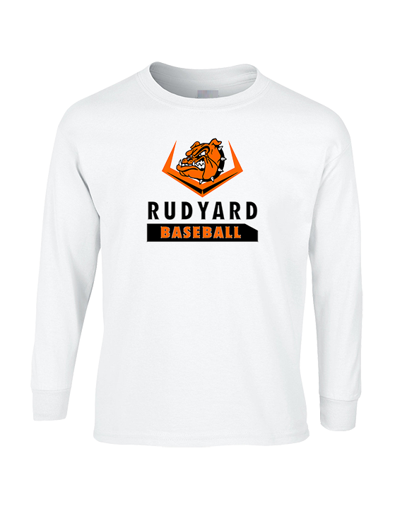 Rudyard HS Baseball Baseball - Cotton Longsleeve