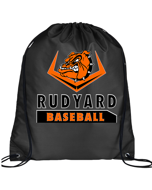 Rudyard HS Baseball Baseball - Drawstring Bag