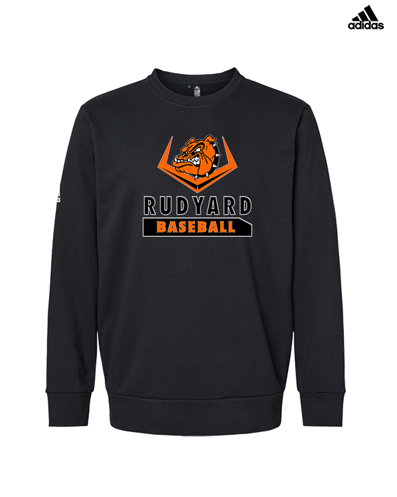 Rudyard HS Baseball Baseball - Mens Adidas Crewneck
