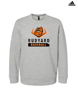 Rudyard HS Baseball Baseball - Mens Adidas Crewneck