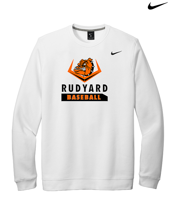 Rudyard HS Baseball Baseball - Mens Nike Crewneck