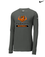Rudyard HS Baseball Baseball - Mens Nike Longsleeve