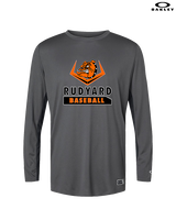 Rudyard HS Baseball Baseball - Mens Oakley Longsleeve