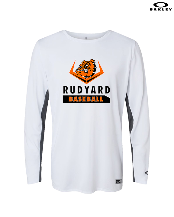 Rudyard HS Baseball Baseball - Mens Oakley Longsleeve
