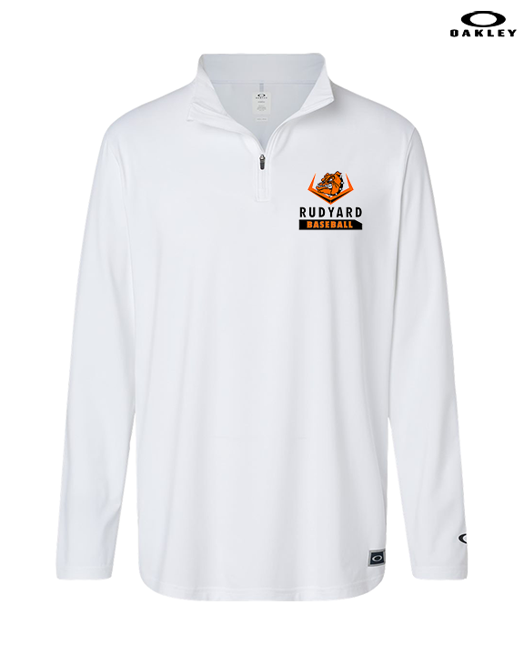 Rudyard HS Baseball Baseball - Mens Oakley Quarter Zip