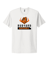 Rudyard HS Baseball Baseball - Mens Select Cotton T-Shirt