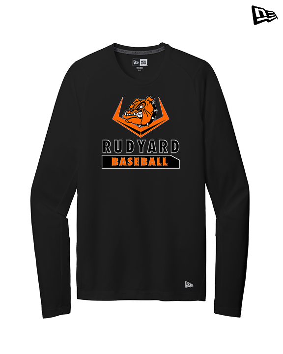 Rudyard HS Baseball Baseball - New Era Performance Long Sleeve