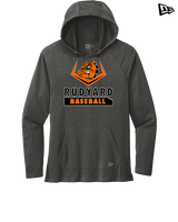 Rudyard HS Baseball Baseball - New Era Tri-Blend Hoodie