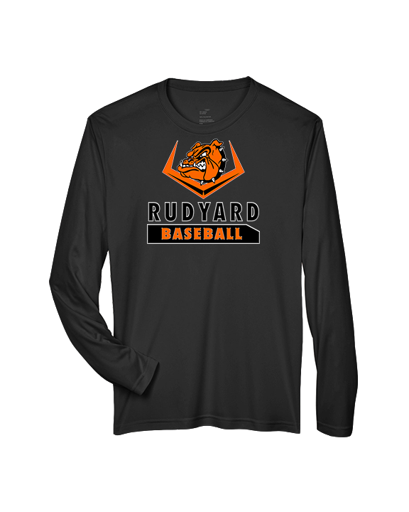 Rudyard HS Baseball Baseball - Performance Longsleeve