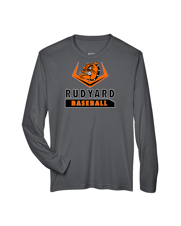 Rudyard HS Baseball Baseball - Performance Longsleeve