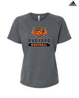 Rudyard HS Baseball Baseball - Womens Adidas Performance Shirt