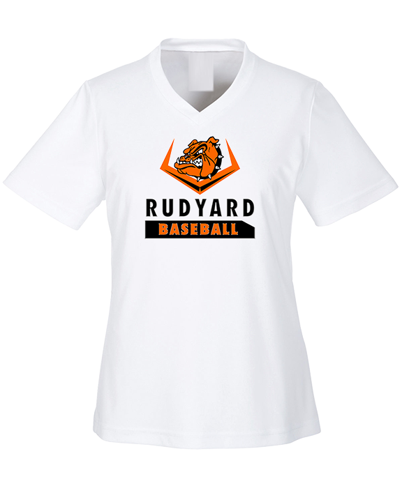 Rudyard HS Baseball Baseball - Womens Performance Shirt