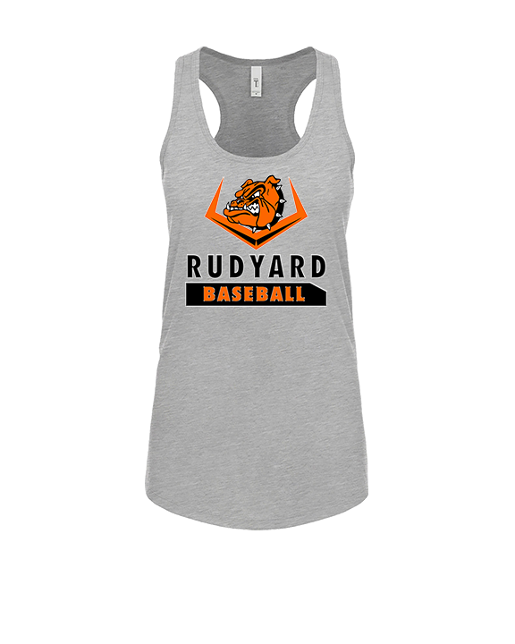 Rudyard HS Baseball Baseball - Womens Tank Top