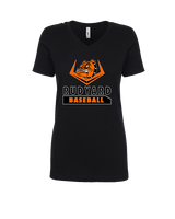 Rudyard HS Baseball Baseball - Womens V-Neck