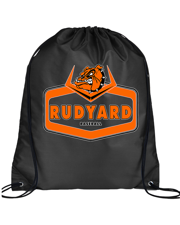 Rudyard HS Baseball Board - Drawstring Bag