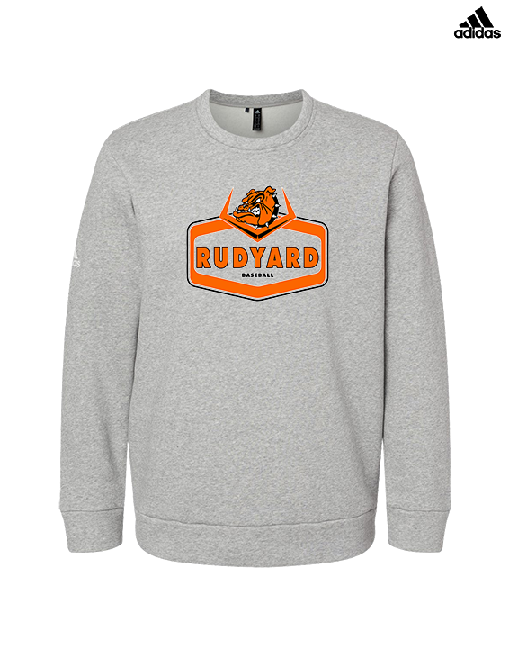 Rudyard HS Baseball Board - Mens Adidas Crewneck