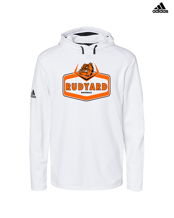 Rudyard HS Baseball Board - Mens Adidas Hoodie