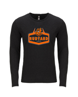 Rudyard HS Baseball Board - Tri-Blend Long Sleeve