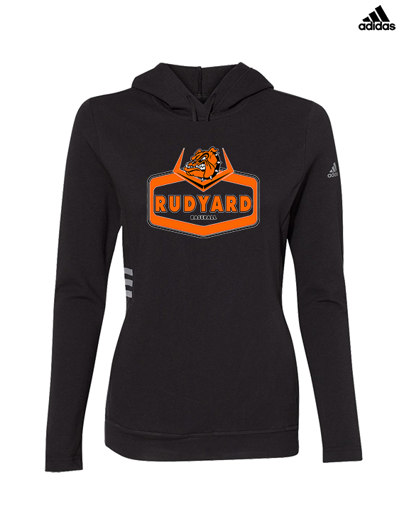 Rudyard HS Baseball Board - Womens Adidas Hoodie