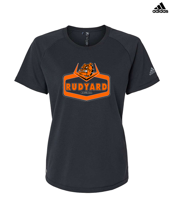 Rudyard HS Baseball Board - Womens Adidas Performance Shirt