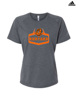 Rudyard HS Baseball Board - Womens Adidas Performance Shirt