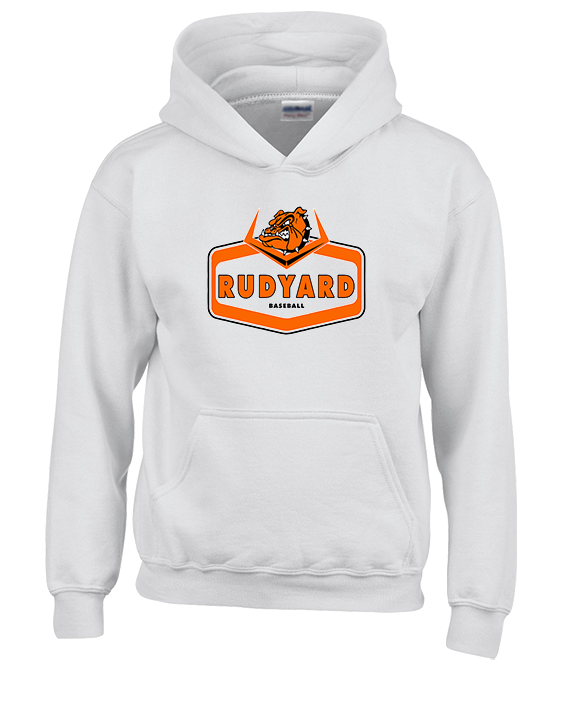 Rudyard HS Baseball Board - Youth Hoodie