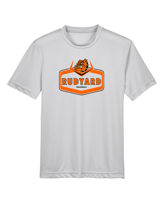Rudyard HS Baseball Board - Youth Performance Shirt