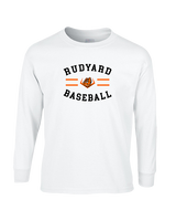 Rudyard HS Baseball Curve - Cotton Longsleeve