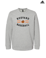 Rudyard HS Baseball Curve - Mens Adidas Crewneck