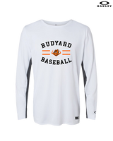 Rudyard HS Baseball Curve - Mens Oakley Longsleeve