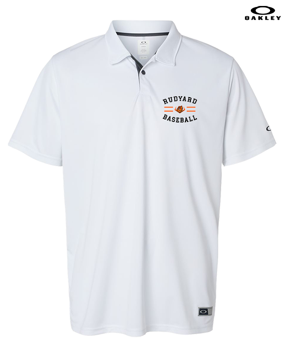 Rudyard HS Baseball Curve - Mens Oakley Polo